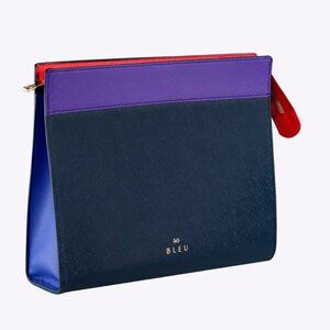 NWT R+Co BLEU Deluxe Cosmetic Pouch